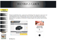 Desktop Screenshot of bedbugsguide.com